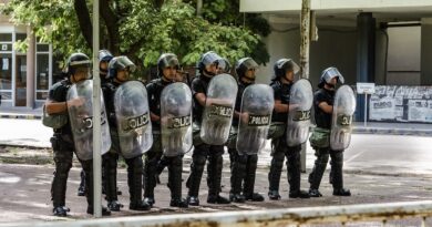 Policía en la calle